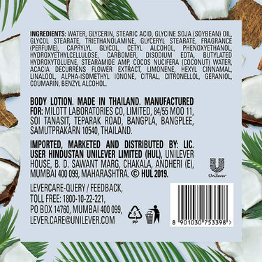 Love Beauty & Planet Coconut Water & Mimosa Flower Daily Moisturising Lotion|Instant Hydration|All Skin Types|Paraben free|400ml